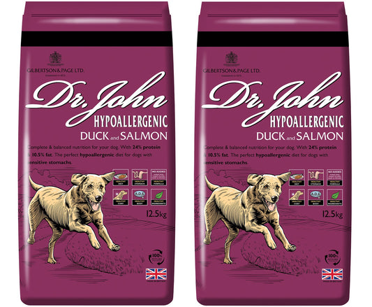 Duck & Salmon 2x12.5kg - Premium Dog Food from Gilbertson & Page - Just $83! Shop now at Gilbertson & Page Europe