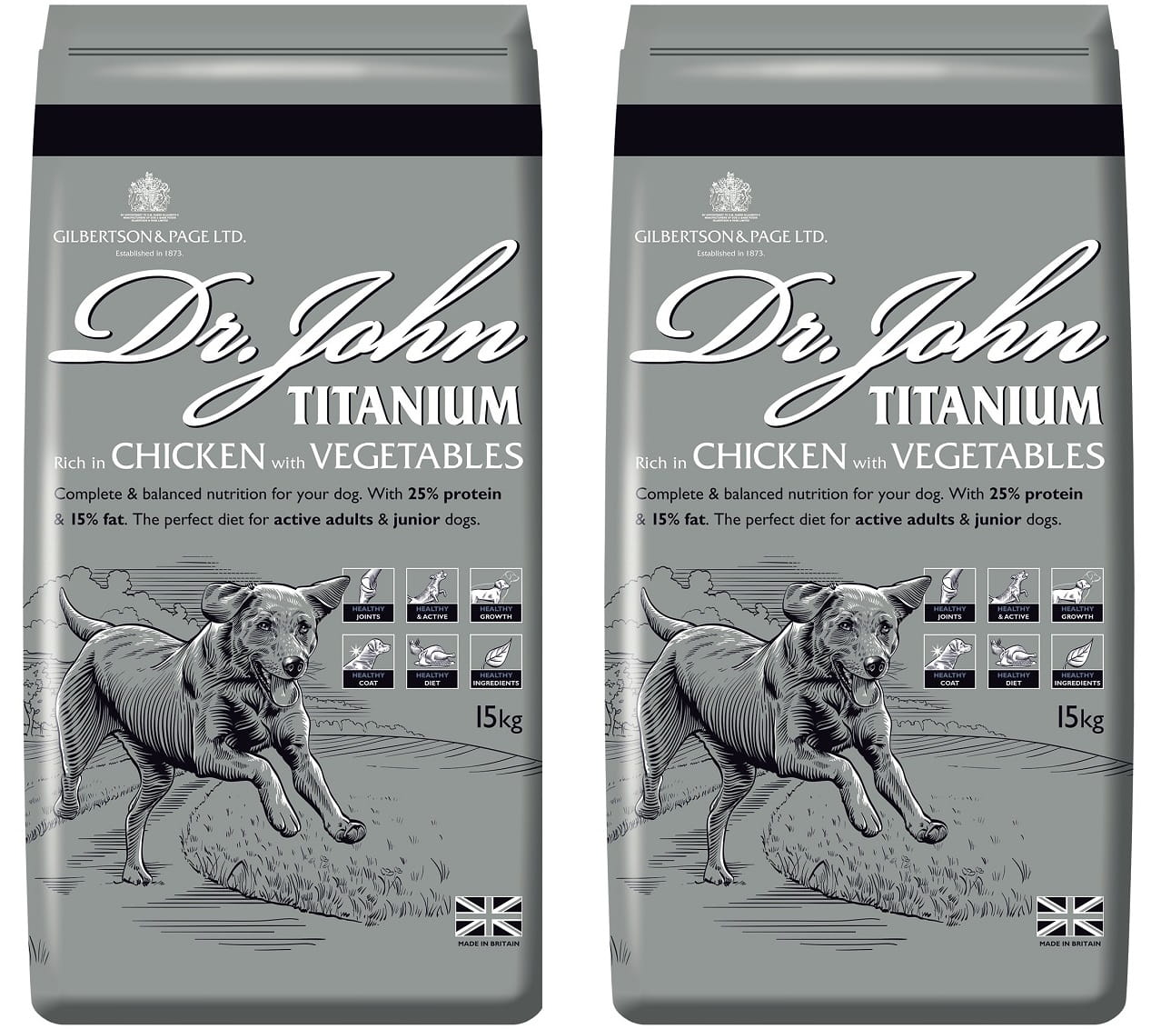 Titanium 2x15kg - Premium Dog Food from Gilbertson & Page Europe - Just $72.90! Shop now at Gilbertson & Page Europe