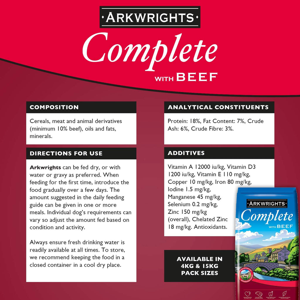 ARKWRIGHTS BEEF 15 KG Gilbertson Page Europe